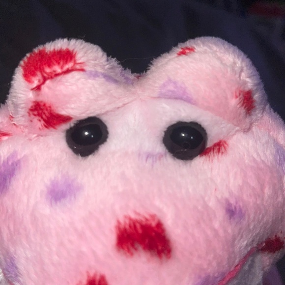 WEBKINZ Ganz Love Frog HM144 w/Hang & But Tag No active Code w/Hearts like new - Picture 5 of 15